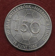 150  15 JUIN 1982 WILLEBROEK  10 JAAR JEUCD 7587 K.B.V.B. - Fichas De Municipios