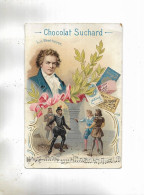 RARE Chromo " Chocolat SUCHARD, Neuchâtel ( Suisse ) - L.V. Beethoven - Suchard