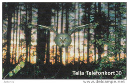SWEDEN(chip) - Owl, 09/95, Used - Owls