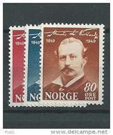 1949 MNH Norwegen, Norway, Norge, Postfris - Neufs