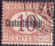 Italie - Levant Constantinople Taxe N° 1 (D21) Oblitération Commémorative, Prix Basé Sur La Cote Avec Cette Oblitération - Unclassified