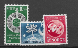 1949 MNH Norway Mi 344-46 Postfris** - Neufs