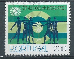 PORTUGAL- Obl - 1975 - YT N° 1268-30e Anniv De L'ONU - Used Stamps