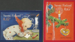 Finland Finnland Finlande 2004 Christmas Set Of 2 Stamps MNH - Nuevos