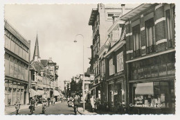 38- Prentbriefkaart Almelo 1951 - Grotestraat - Almelo
