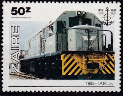 Zaire, 1985, 927, MNH **, Diesellokomotive, Trains, - Neufs