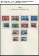 EUROPA UNION O, 1984, Brücke, Kompletter Jahrgang, Pracht, Mi. 128.30 - Collections