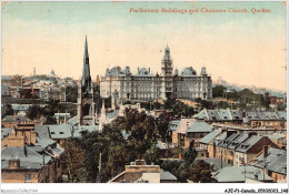 AJEP1-CANADA-0075 - Parliament Buildings And Chalmers Church - QUEBEC - Québec - La Cité