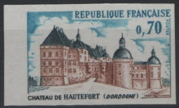 France 1969 N°1596** Non Dentele Imperf Mint Never Hinged - 1961-1970