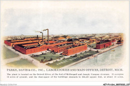 AETP1-USA-0070 - DETROIT - MICH - Parke - Davis And Co - Laboratoiries And Main Offices - Detroit