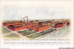AETP1-USA-0069 - DETROIT - MICH - Parke - Davis And Co - Laboratoiries And Main Offices - Detroit