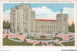 AETP1-USA-0067 - DETROIT - MICH - New Masonic Temple - Temple Ave And Second Boulevard - Detroit