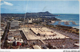 AETP8-USA-0641 - DIAMOND HEAD - HAWAII - Sweeping Aerial View From The Ultra-modern Ala Moana Shopping Center - Autres & Non Classés