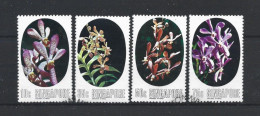 Singapore 1976 Orchids Y.T. 246/249 (0) - Singapore (1959-...)