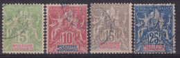 Nouvelle Calédonie                                     N° 59/62 Oblitérés - Used Stamps