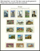 EUROPA UNION **, 1978, Baudenkmäler, Kompletter Jahrgang, Pracht, Mi. 150.30 - Collezioni