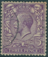 Great Britain 1924 SG423 3d Violet KGV #3 FU (amd) - Sin Clasificación