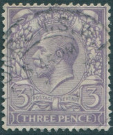 Great Britain 1924 SG423 3d Violet KGV #4 FU (amd) - Sin Clasificación