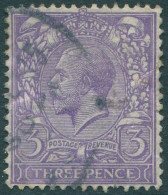 Great Britain 1912 SG375 3d Violet KGV #2 FU (amd) - Sin Clasificación