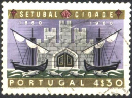 Used Stamp Castle Boats 1961  From  Portugal - Used Stamps