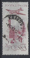 Poland 1958  Flugzug Uber Stadten Und Landschaften (o) Mi.1080 - Used Stamps