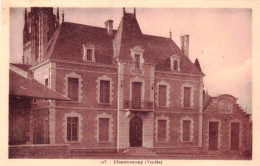 85 - Vendée - CHANTONNAY - Mairie Et Salle Municipale - Chantonnay