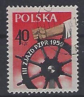 Poland 1959  Parteitag Der PZPR (o) Mi.1090 - Usati