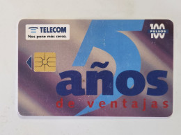 Argentina-(AR-TEC-0040Aa)-Años De Ventajas (G5B)-(12)-(100pulsos-5.20$)-(022329885G5B)-used Card+1card Prepiad Free - Argentina