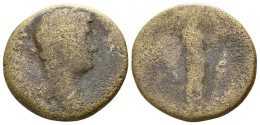 HADRIAN SESTERTIUS CAESAR ROMA 22.03g/29mm Roman Pièce #ANT1022.14.F.A - La Dinastía Antonina (96 / 192)