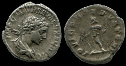 SEVERUS ALEXANDER AR DENARIUS 222-235 AD JUPITER STANDING #ANC12318.78.D.A - La Dinastía De Los Severos (193 / 235)