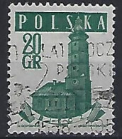 Poland 1958  Alte Rathauser (o) Mi.1046 C II - Usati