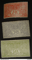 PAYS BAS - NEDERLAND : Tuberculosis 1906, N° 70 To 72 , Mint * Hinged  ............ CL1-10-1c - Neufs
