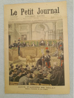 LE PETIT JOURNAL 16 / 9 / 1900 AVOCAT COUR D'ASSISES DE MILAN BRESCI ASSASSIN DU ROI D'ITALIE / GRANDES MANOEUVRES - Le Petit Journal