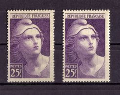VARIETE DE COULEUR  (N° 731/731a) NEUF** - Unused Stamps