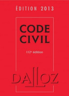 Code Civil 2013 (2012) De Collectif - Droit