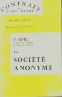 La Société Anonyme (1959) De F Goré - Droit