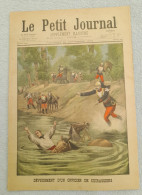 LE PETIT JOURNAL 23 / 9 / 1900 DEVOUEMENT D'UN OFFICIER DE CUIRASSIERS / ROCLINCOURT / TERRIBLE ACCIDENT DE CHASSE - Le Petit Journal