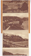 Angleterre Torquay SEPIA GRAVURE LETTERCARD 6 Vues Complet - Torquay