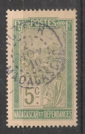 MADAGASCAR - 1908-17 - N°YT. 97 - Filanzane 5c - Oblitéré / Used - Gebruikt