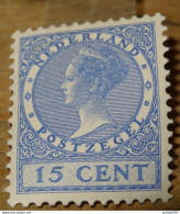 PAYS BAS - NEDERLAND : Wilhemine, 15 Cent,  1924-1925 , Mint * Hinged  ............ CL1-10-3e - Nuovi