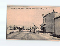 LA CAVALERIE : Route En Descendant Du Camp Du Larzac - état - La Cavalerie