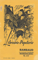 Romans Buvard Librairie RAMBAUD - Papierwaren