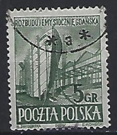 Poland 1952  Schiffbau Danzig (o) Mi.775 A - Gebruikt