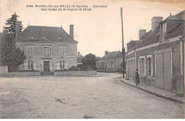 MAROLLES LES BRAULTS - Carrefour Des Routes De Saint Aignan Et Dissé - Très Bon état - Marolles-les-Braults