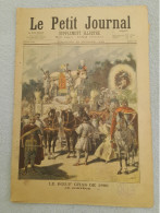 LE PETIT JOURNAL 23 / 2 / 1896 LE BOEUF GRAS LE CORTEGE / AU PALAIS DE L'INDUSTRIE - Le Petit Journal