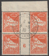 ALGERIE  MILLESIME 6 DU N° 50 OBL TTB - Used Stamps