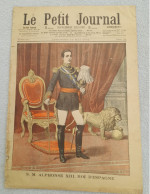 LE PETIT JOURNAL 14 / 5 / 1905 ALPHONSE XIII ROI D'ESPAGNE / AU HARAS DE JARDY EDOUARD VII - Le Petit Journal