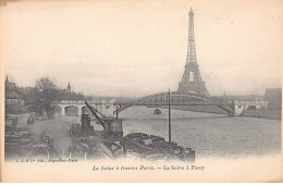 PARIS - La Seine à Travers Paris - La Seine à Passy - Très Bon état - Arrondissement: 07