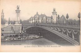 PARIS - La Seine à Travers Paris - Le Pont Alexandre III - Très Bon état - Arrondissement: 07