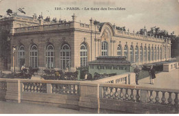 PARIS - La Gare Des Invalides - Très Bon état - Arrondissement: 07